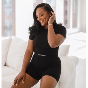 Fancy Homebody Rib Short Set